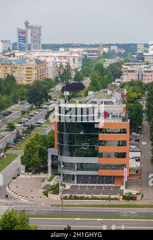 Belgrad, Serbien - 23. Juni 2019: Bürogebäude der Bank of China in Belgrad, Serbien. Stockfoto