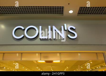 Kiyv, Ukraine - 2. August 2020: Colins Geschäft in einem Einkaufszentrum in Kiyv, Ukraine, am 2. August 2020 Stockfoto