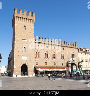 Ferrara, Italien. August 2020. Stockfoto