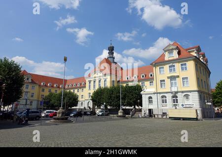 Rathaus im neobarocken Stil, Herford, Nordrhein-Westfalen, Deutschland Stockfoto