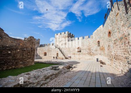 Kulturerbe, mittelalterliche RAM-Festung, alte osmanische Festung, Grenzbefestigung am Ufer der Donau, Ostserbien, Europa Stockfoto