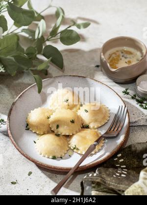 Hausgemachte Schokolade Babka Stockfoto