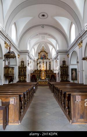 Kloster der Gottesmutter Hedec, Ostböhmen, Tschechische Republik Stockfoto