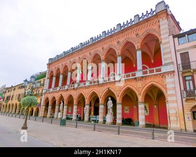 Padua, Italien - 19. September 2014: Palazzo Bo, historisches Gebäude der Universität Padova aus dem Jahr 1539, in Padua, Italien Stockfoto