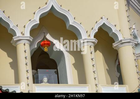 Georgetown, Kedah/Malaysia - Jan 28 2018: Struktur der Pagode am Kek Lok Si Tempel. Stockfoto