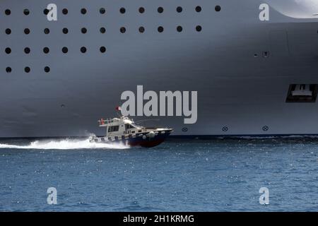 Große und kleine Stockfoto