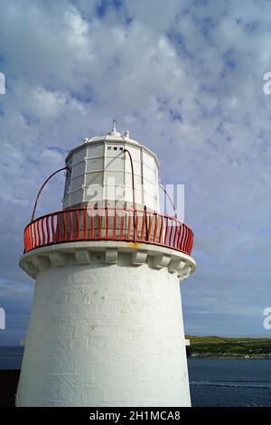 Leuchtturm an der Crookhaven Bay auf der Halbinsel Mizen Stockfoto