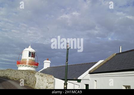 Leuchtturm an der Crookhaven Bay auf der Halbinsel Mizen Stockfoto