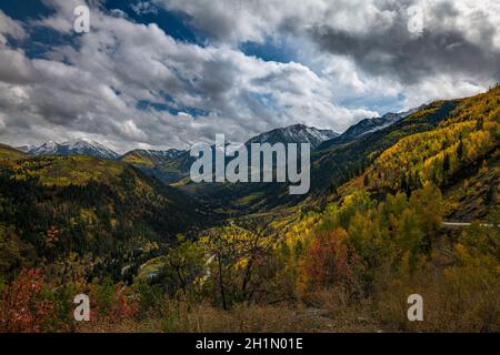 MOUNT ZERLUMPTER MARMOR COLORADO USA Stockfoto