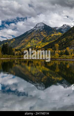 MOUNT ZERLUMPTER MARMOR COLORADO USA Stockfoto