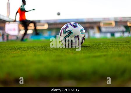 Ried, Österreich - 31. Juli 2020. Offizieller Fußballball. Stockfoto