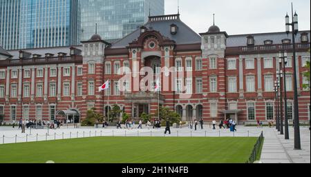 Tokio, Japan 29. Juni 2019: Bahnhof Tokio Stockfoto