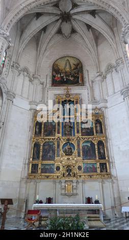 Toledo, Spanien - 24 - September - 2020: Innenansicht des Klosters San Juan de los Reyes Stockfoto