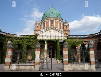 Kirche Christkönig, Mirogoj-Friedhof in Zagreb, Kroatien Stockfoto