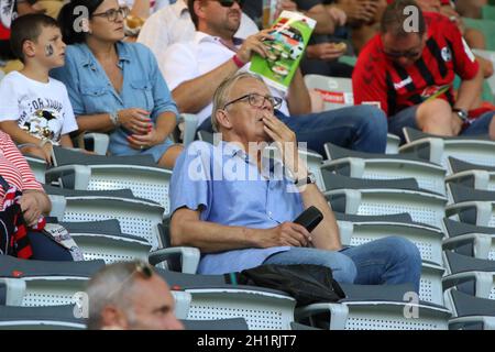 Volker Finke, Ex-Trainer Freiburg und Köln, 1. BL: 19-20: 3. Spt. SC Freiburg vs. 1. DIE DFL-VORSCHRIFTEN DES FC KÖLN VERBIETEN DIE VERWENDUNG VON FOTOS ALS IMAG Stockfoto