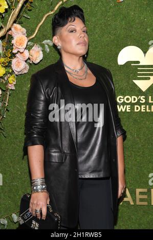 New York, USA. Oktober 2021. Sara Ramirez nimmt an der 15. Jährlichen Gala der Golden Heart Awards im Glasshouse in New York, NY, Teil, 18. Oktober 2021. (Foto von Anthony Behar/Sipa USA) Quelle: SIPA USA/Alamy Live News Stockfoto