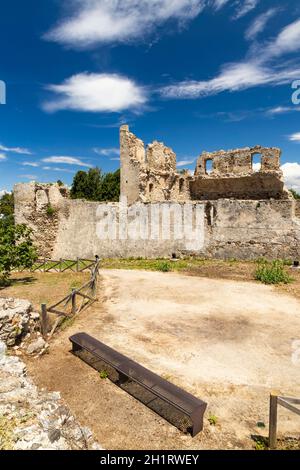 Castello di Bivona, Provinz Vibo Valentia, Kalabrien, Italien Stockfoto