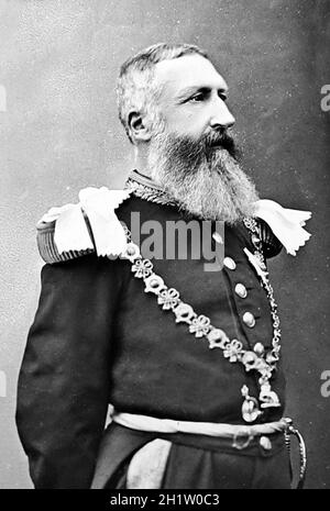 Leopold II., König der Belgier, viktorianische Zeit Stockfoto