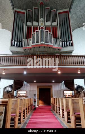 evangelische Altstädter Nikolaikirche, Bielefeld, Nordrhein-Westfalen, Deutschland Stockfoto