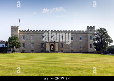 Das Syon House ist die West-Londoner Residenz des Herzogs von Northumberland. Es liegt im 200 Hektar großen Syon Park, im Londoner Stadtteil Hounslow. Stockfoto