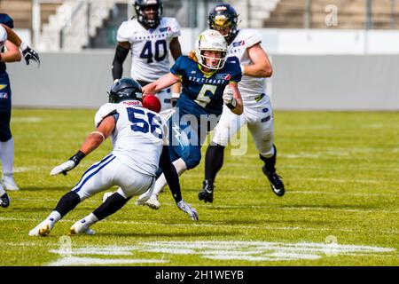 # 6, Jacob Wright , QB , / Stuttgart Surge Stockfoto