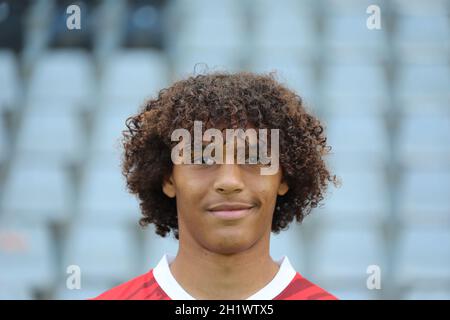 Kiliann Sildillia (Freiburg) beim Media Day SC Freiburg 1. FBL Saison 2021/22 Stockfoto