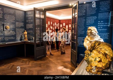 FRANKREICH. PARIS (16. ARRONDISSEMENT). BALZAC'S HOUSE Stockfoto