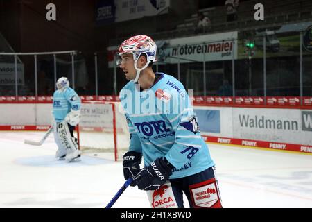 Will Weber (SERC Wild Wings) beim Spiel der DEL, 1. Sptg.: SERC Wild Wings gegen Fischtown Pinguins Bremerhaven Stockfoto