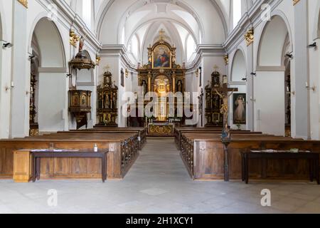 Kloster der Gottesmutter Hedec, Ostböhmen, Tschechische Republik Stockfoto