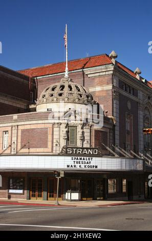 Shreveport, Louisiana: Das historische Strand Theatre befindet sich in der Innenstadt von Shreveport Stockfoto