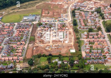 Luftaufnahme von Edwalton in Nottinghamshire England Stockfoto