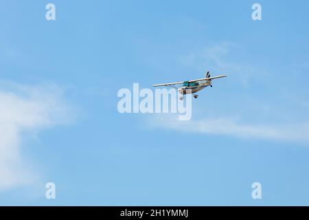 Justyn Gorman - amerikanischer Champion Decathlon - Bellanca 8KCAB Super Decathlon G-IZZZ Stockfoto