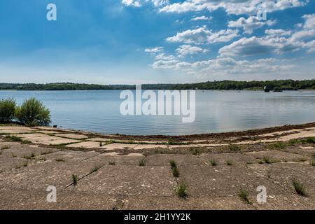 Bewl Water Reservoir in der Nähe von Wadhurst, Tunbridge Wells in Kent, England Stockfoto