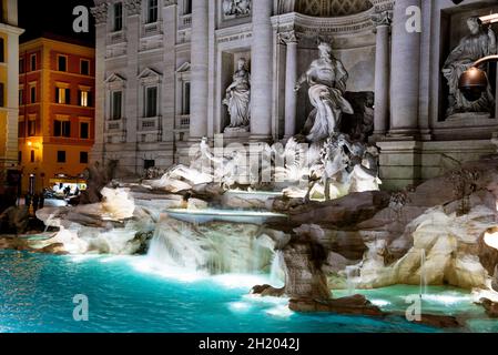 Trevi-Brunnen in Rom, Italien. Stockfoto