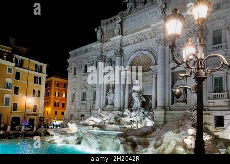 Trevi-Brunnen in Rom, Italien. Stockfoto