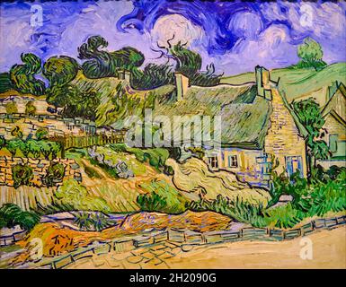 Frankreich, Paris, Museum Orsay, Chaumes de Cordeville à Auvers-sur-Oise, Vincent Van Gogh Stockfoto