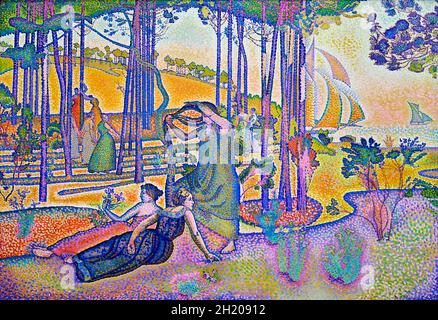 Frankreich, Paris, Museum Orsay, L'Air du Soir, Henri-Edmond Cross Stockfoto