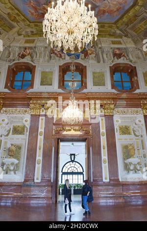 Österreichische Galerie Belvedere, ÖOberes Belvedere in Wien, Österreich, Europa - Österreichische Galerie Belvedere, Oberes Belvedere in Wien, Österreich, EUR Stockfoto