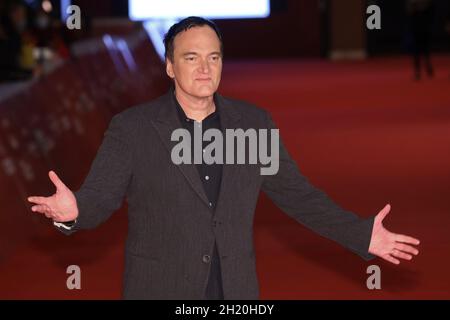Rom, Italien. Oktober 2021. Rome Cinema Fest 2021, Film Fest, Quentin Tarantino Roter Teppich Credit: Independent Photo Agency/Alamy Live News Stockfoto