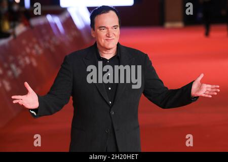 Rom, Italien. Oktober 2021. Rome Cinema Fest 2021, Film Fest, Quentin Tarantino Roter Teppich Credit: Independent Photo Agency/Alamy Live News Stockfoto