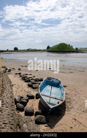 The Ferry Hut Museum, Alnmouth, Northumberland, Großbritannien. Stockfoto