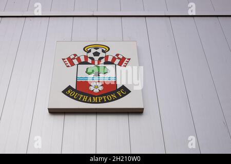 Ein Blick auf das St. Mary's Stadium am 17. Oktober 2021. Kredit: Lewis Mitchell Stockfoto