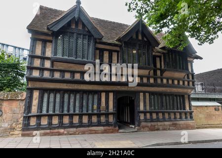 Ford's Hospital Almhouses in Coventry, West Midlands, Großbritannien. Stockfoto