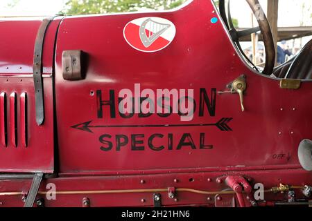 Oktober 2021 - das Hudson Special beim Covid Delayed Goodwood Members Meeting 78. Stockfoto