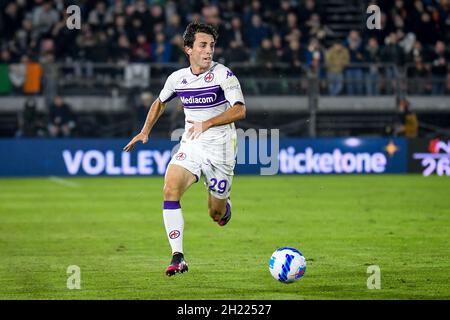 Pier Luigi Penzo Stadium, Venedig, Italien, 18. Oktober 2021, Fiorentinas Alvaro Odriozola-Porträt in Aktion während des FC Venezia gegen ACF Fiorentina - IT Stockfoto