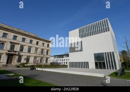 Führerbau, Hochschule für Musik und Theater, Nazi-Dokumentationszentrum, Königsplatz, München, Bayern, Deutschland Stockfoto