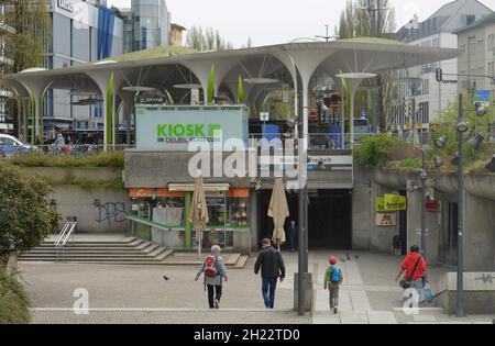 Bahnhof Münchner Freiheit, München, Bayern, Münchner Freiheit, Deutschland Stockfoto