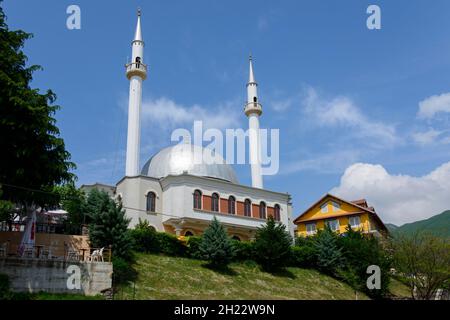 Moschee, Peshkopi, Albanien Stockfoto