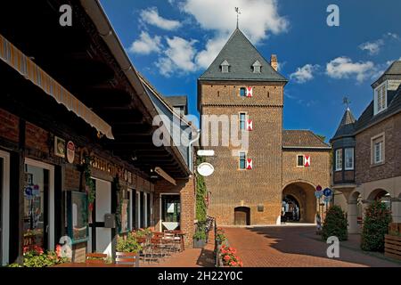 Schelmenturm, Monheim am Rhein, Bergisches Land, Nordrhein-Westfalen, Deutschland Stockfoto