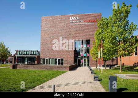 LWL, Museum für Archäologie, Westfaelisches Landesmuseum, Herne, Ruhrgebiet, Nordrhein-Westfalen, Deutschland Stockfoto